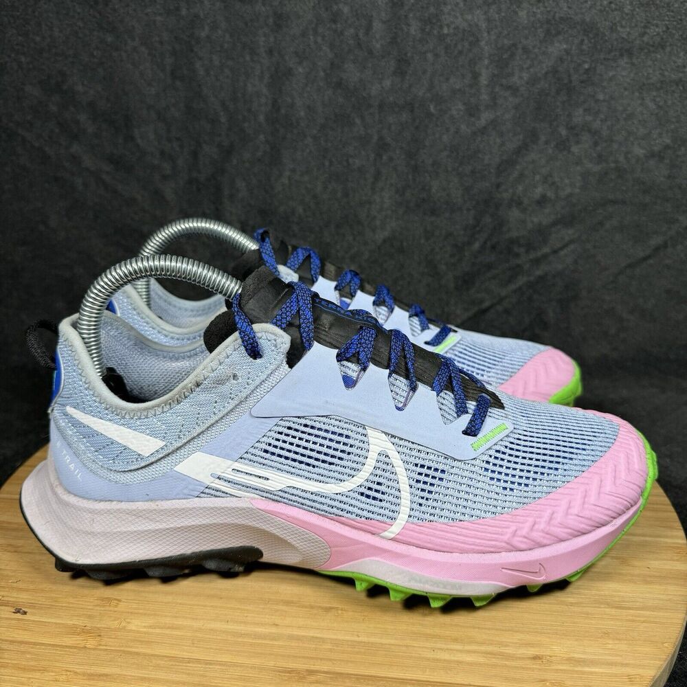 Nike Air Zoom Terra Kiger 8 Light Marine Trail Shoes DH0654-500 Women's Sz 8